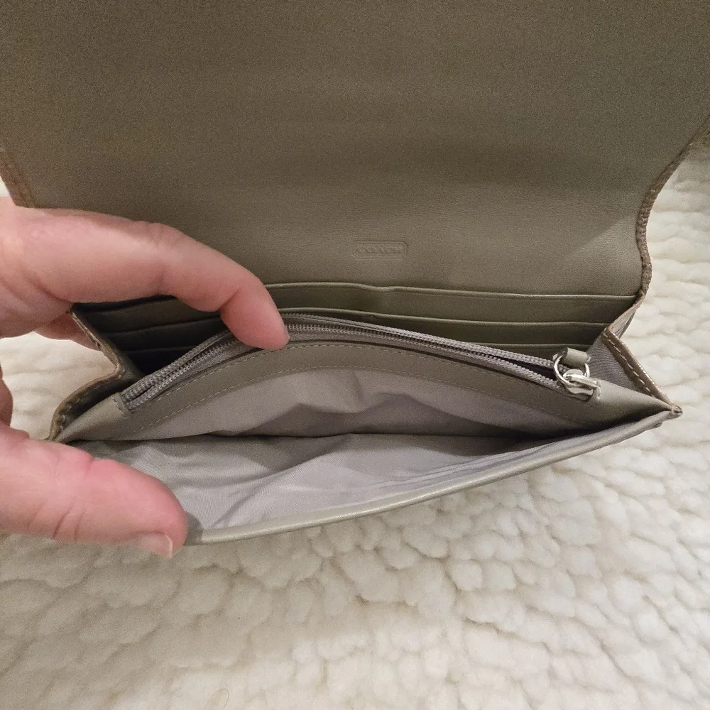 Vintage Coach Patent Leather Wallet